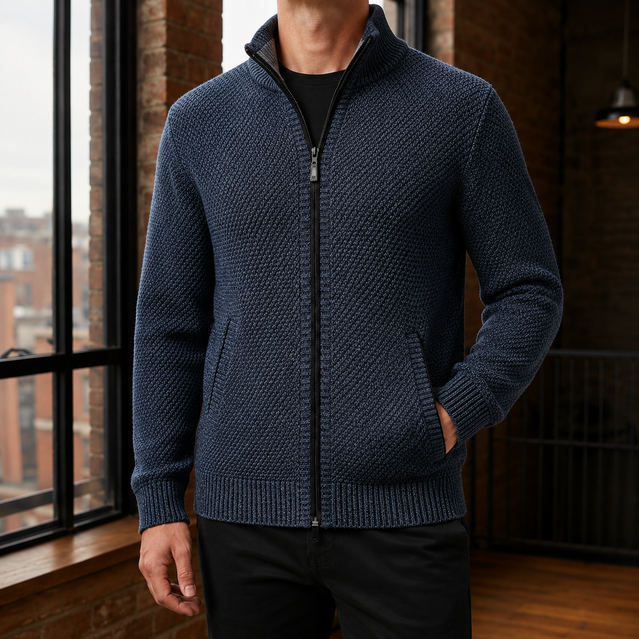 Dario Zip Sweater
