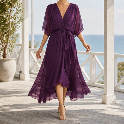 Jacinta Flowing Midi Dress