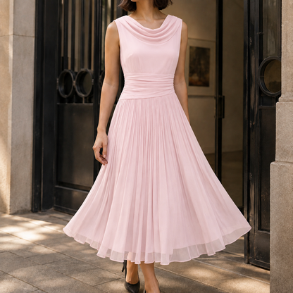 Mabel Cowl Neck Dress