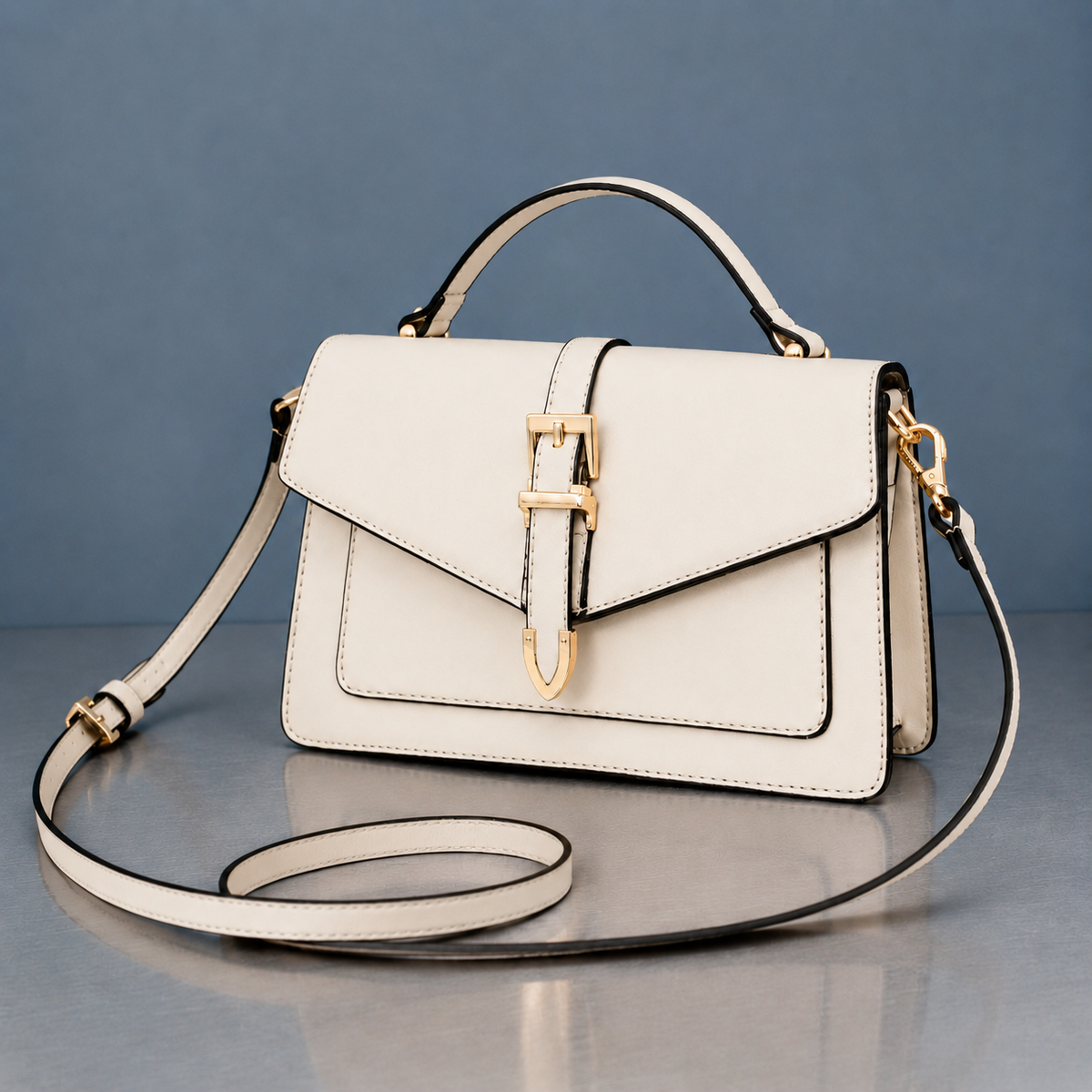 Arcuri Structured Satchel
