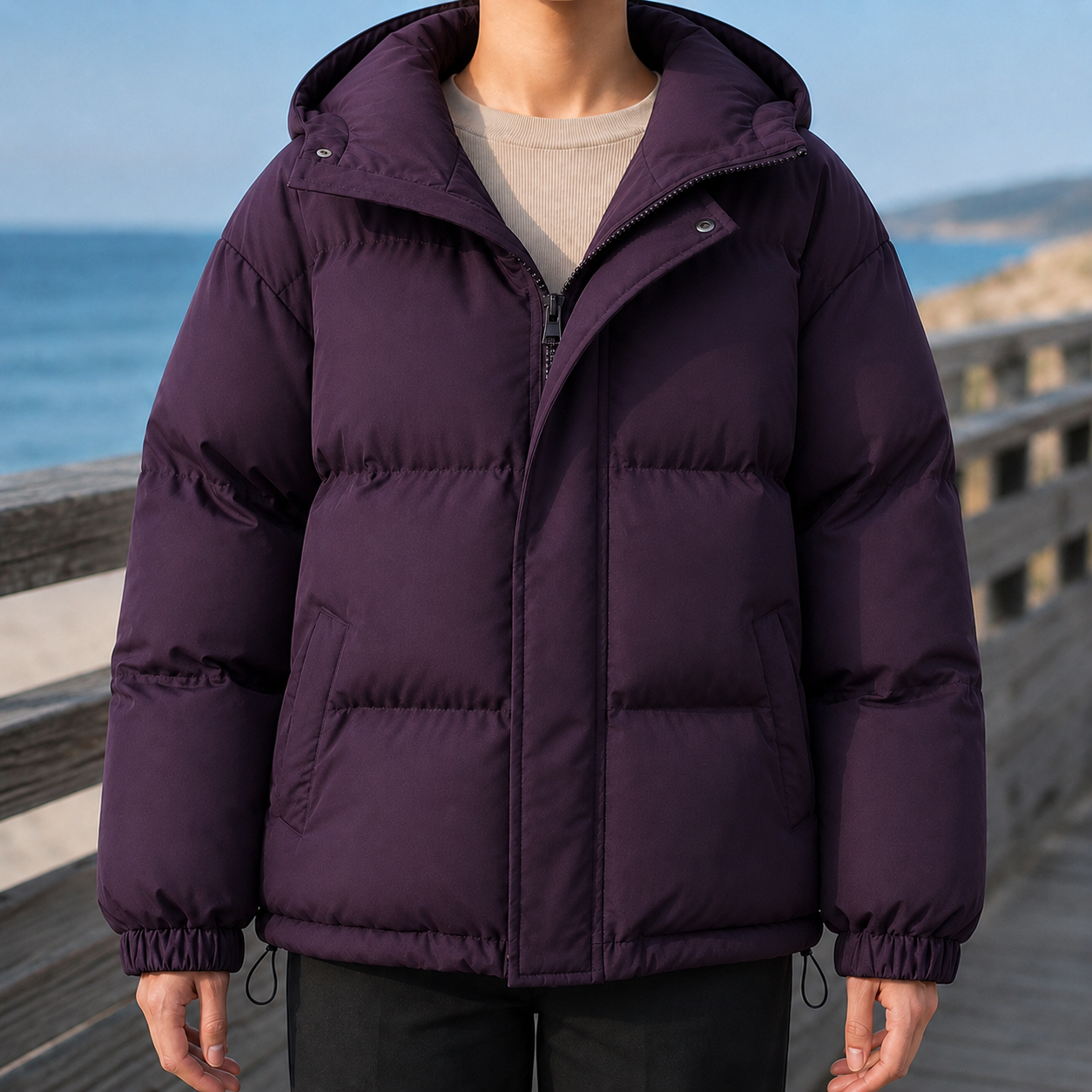 Darcy Hooded Puffer Jacket