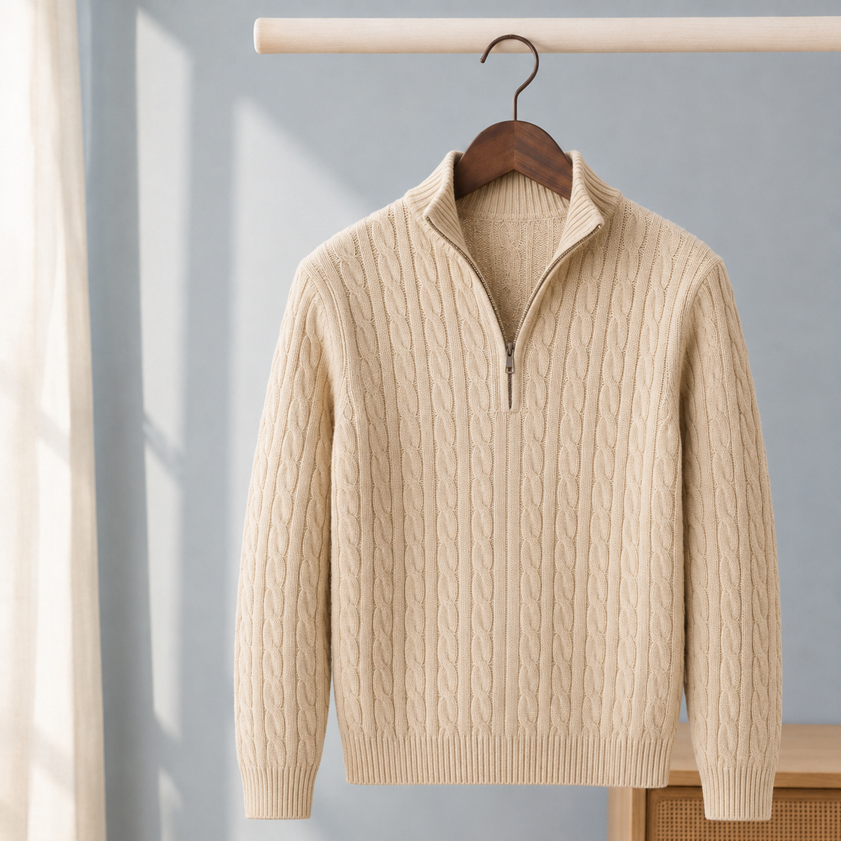 Matteo Quarter-Zip Sweater
