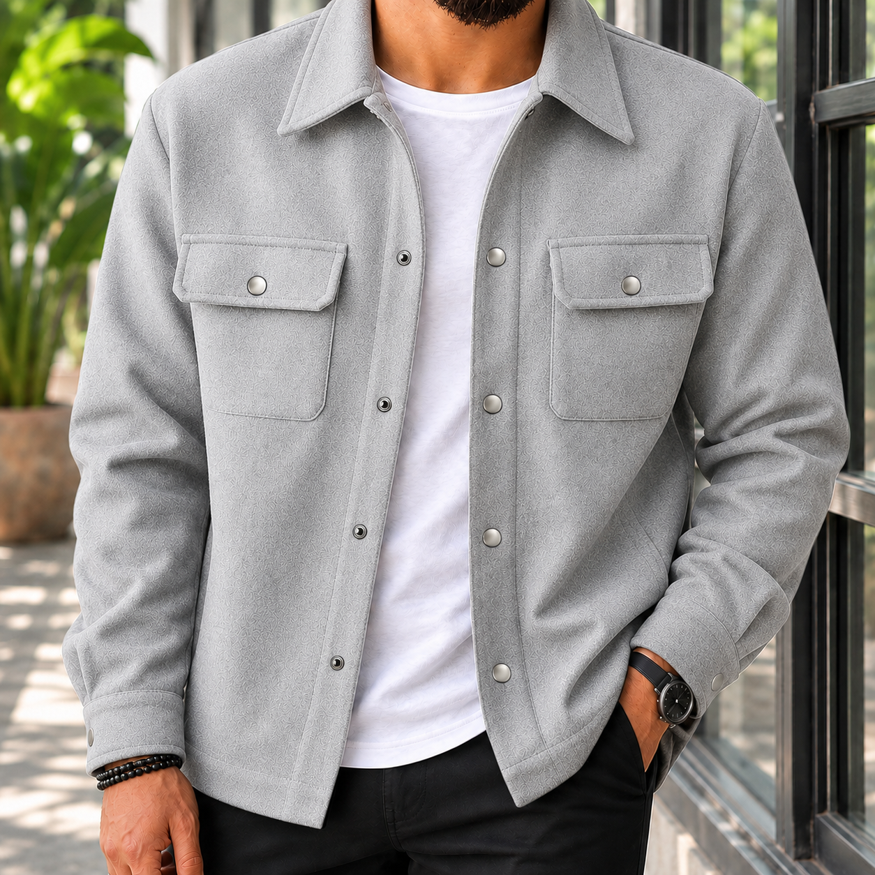 Thaddeus Brushed Jacket