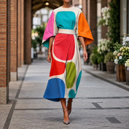 Sofia Batwing Midi Dress