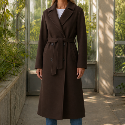 Cordelia Belted Overcoat