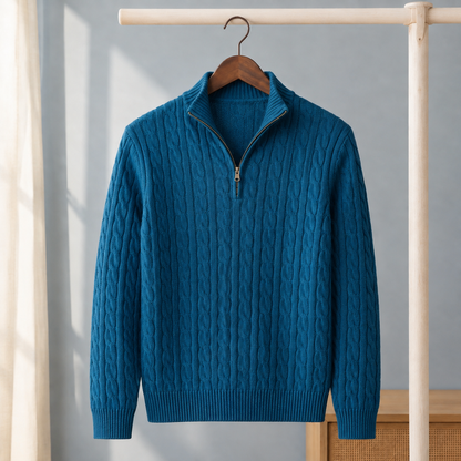 Matteo Quarter-Zip Sweater