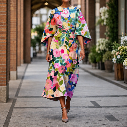 Sofia Batwing Midi Dress