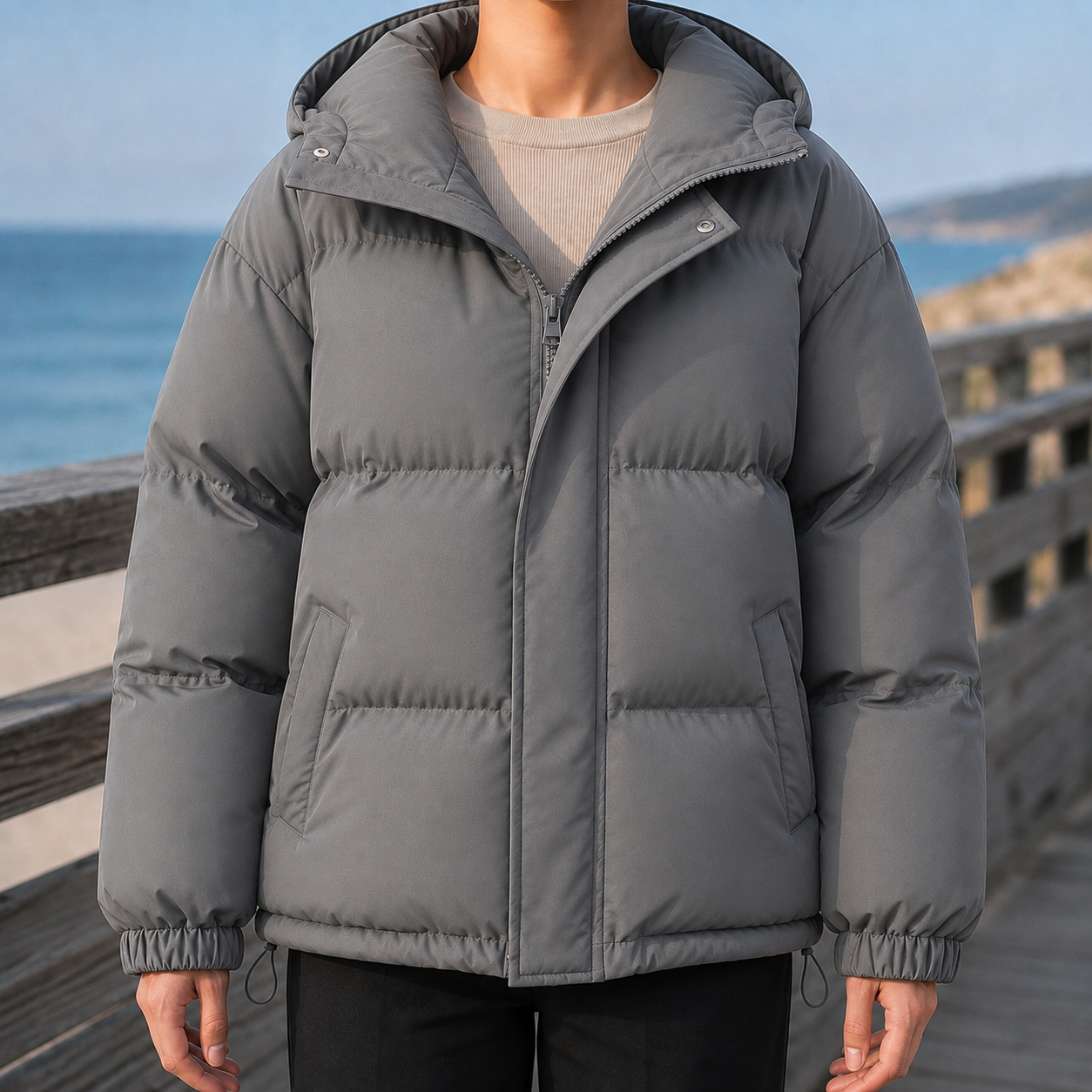 Darcy Hooded Puffer Jacket