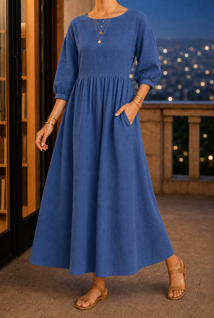 Annabel Smock Maxi Dress