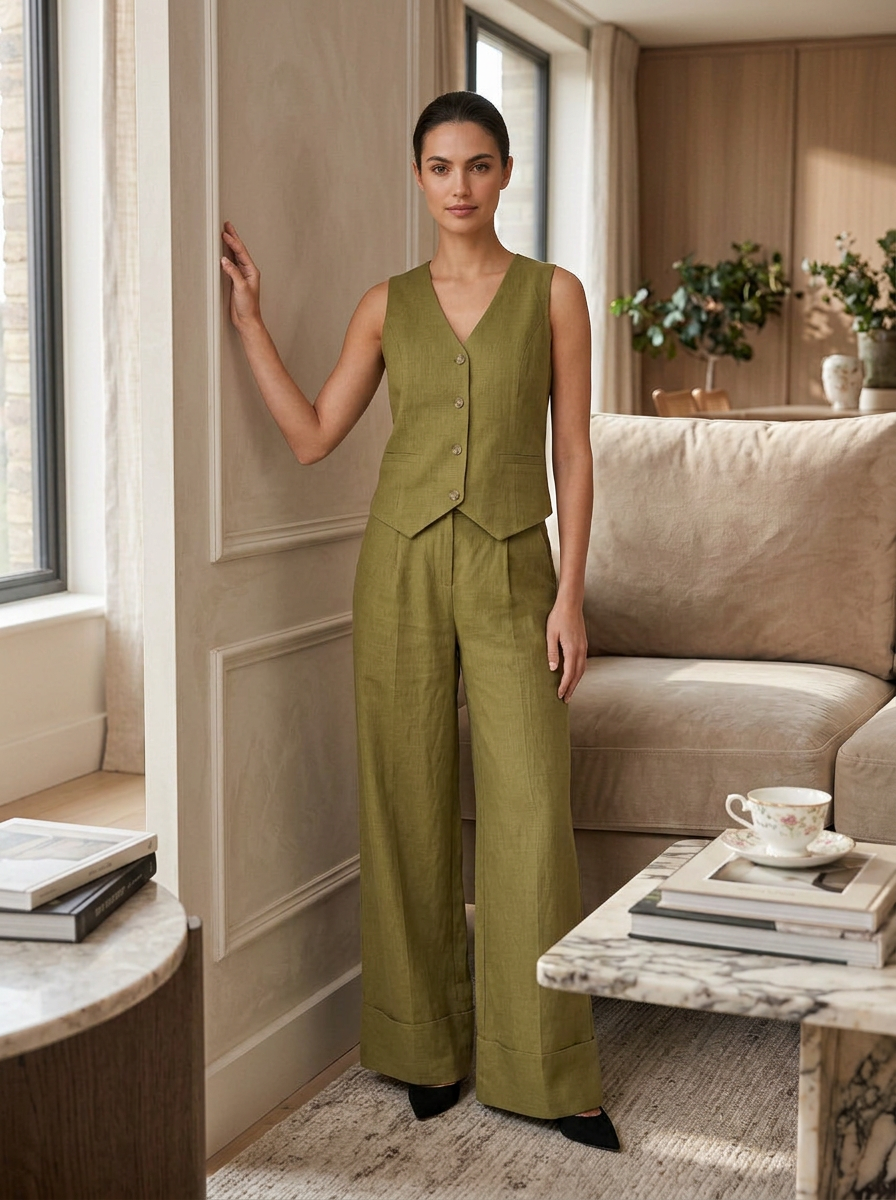 Women's two-piece matching set, alternate product view