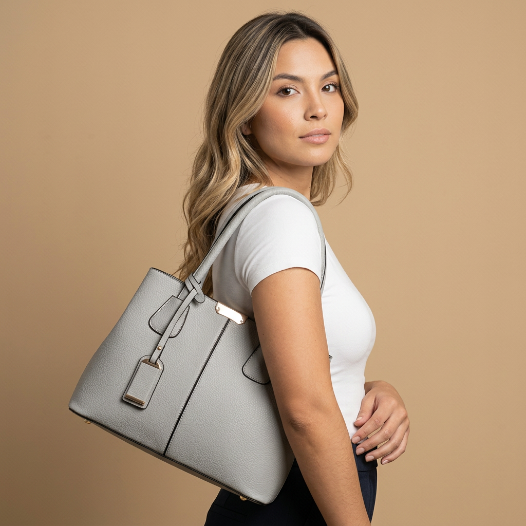 Orlienne Bar Plate Tote