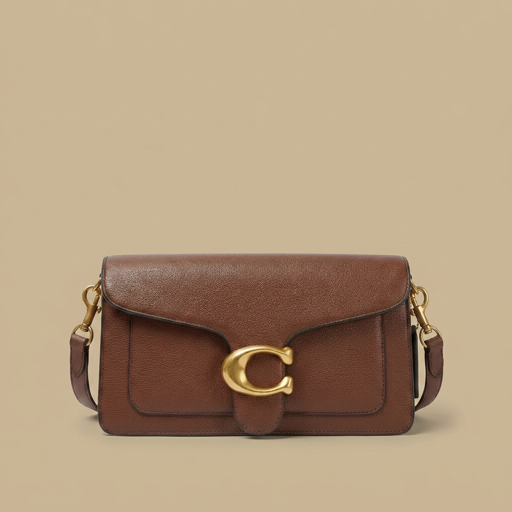 Corvenne Turn Lock Flap Bag