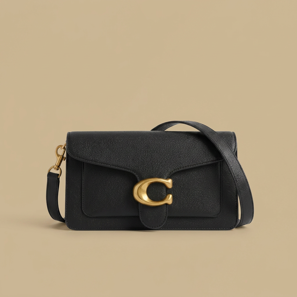 Corvenne Turn Lock Flap Bag