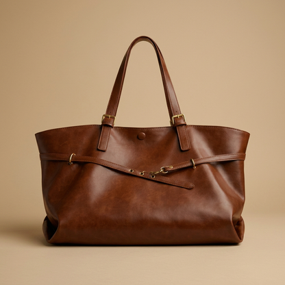 Valecourt Diagonal Strap Tote