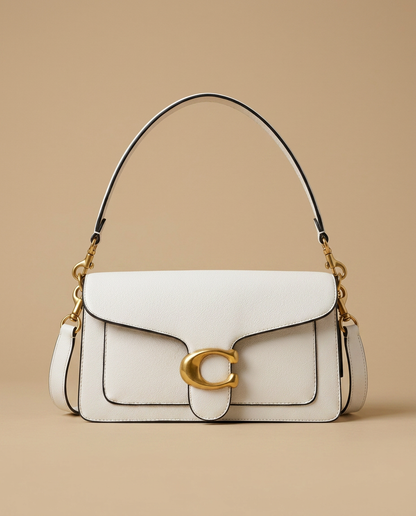 Corvenne Turn Lock Flap Bag