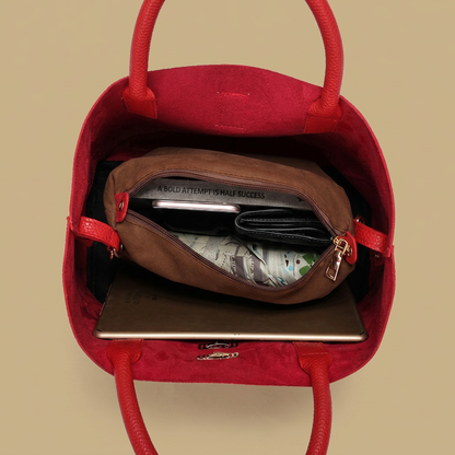 Lysandra Turn Lock Tote