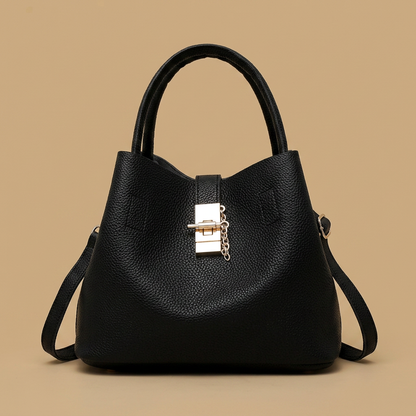 Lysandra Turn Lock Tote