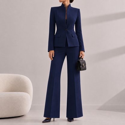 Blau women's two-piece matching set, product view