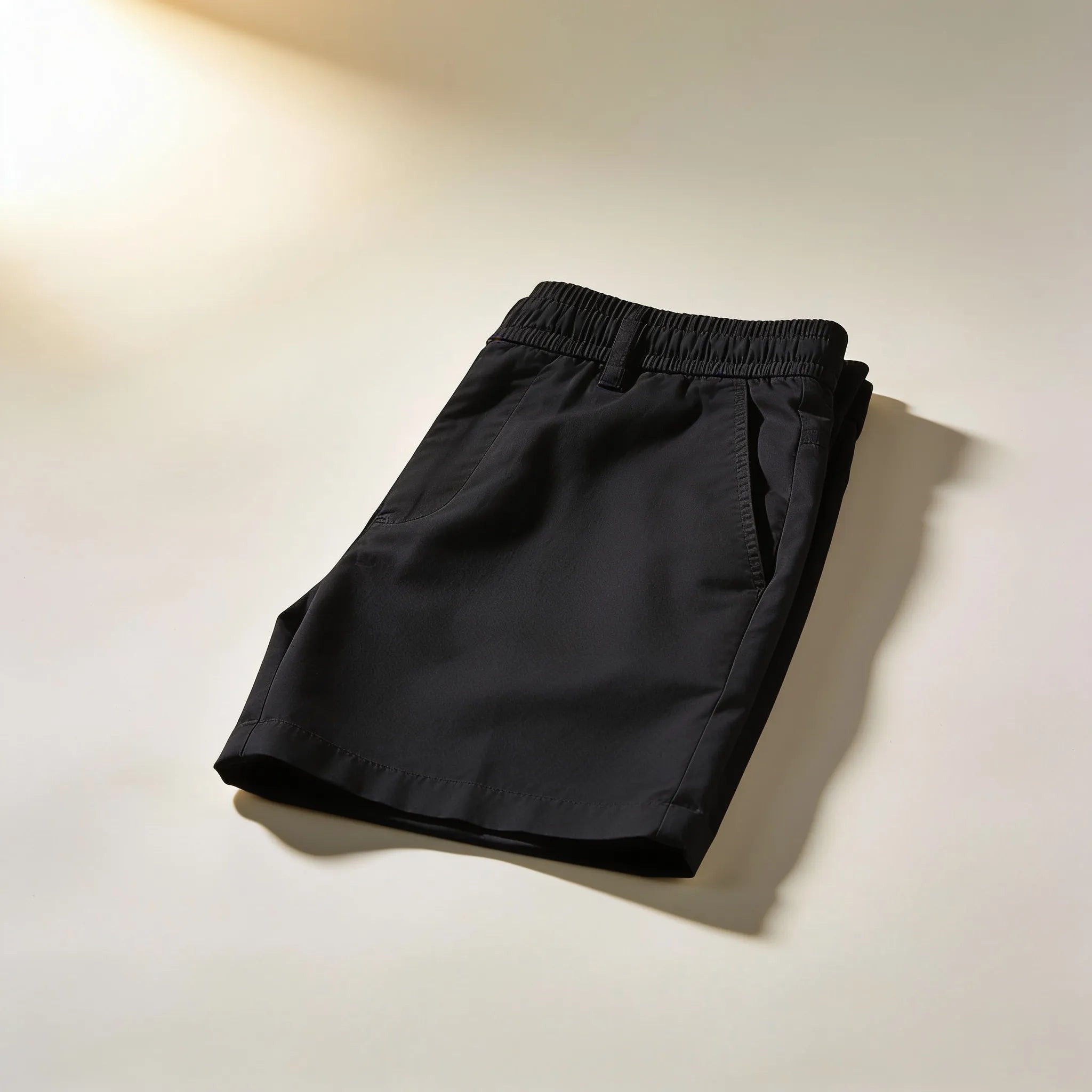 Men's Black Chino Casual Shorts