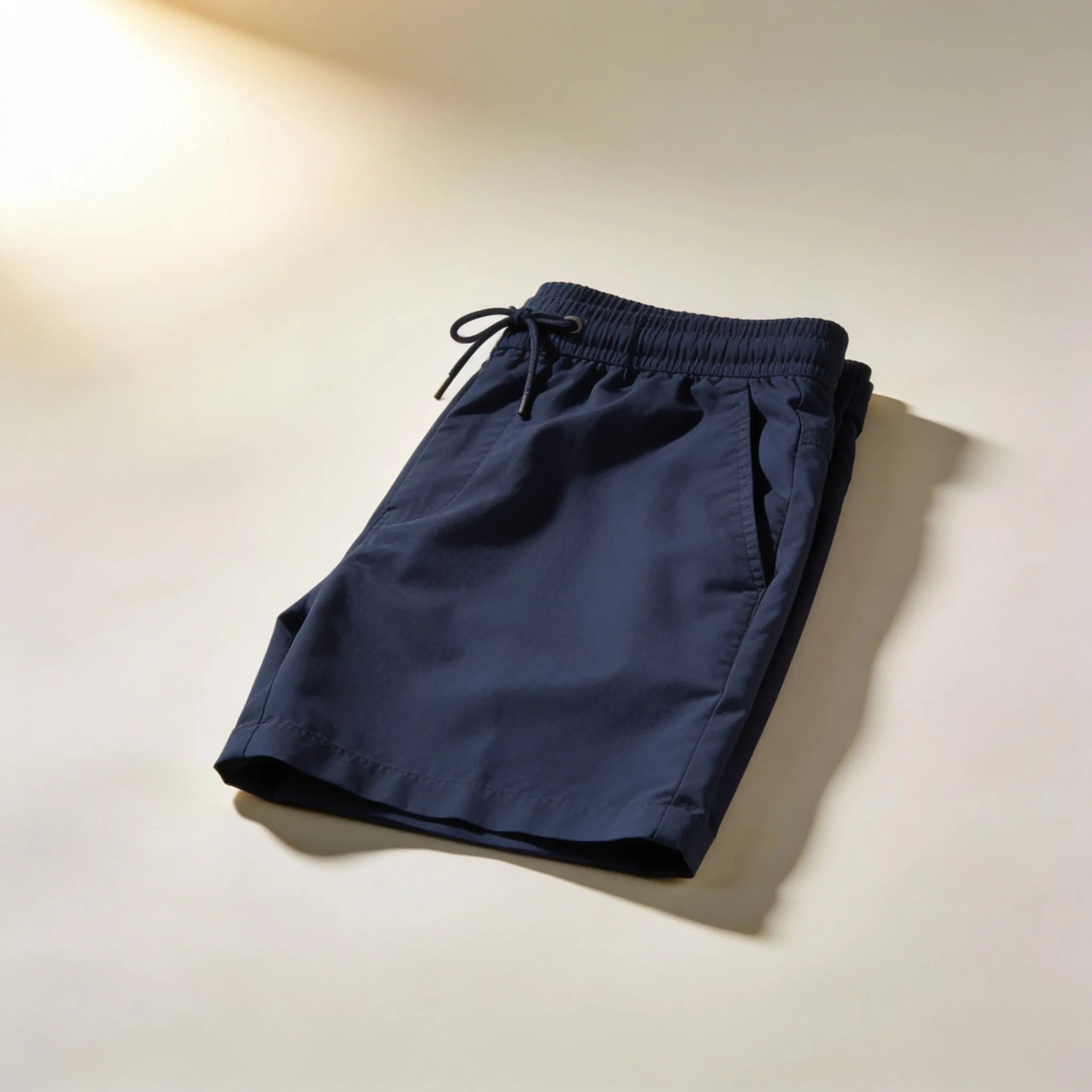 Men's Navy Swim Shorts for Beach and Pool
