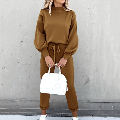 Coffee women's two-piece matching set, alternate product view